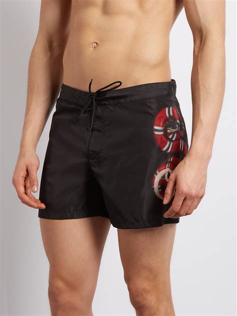 fake gucci swim trunks|Gucci swim trunks for men.